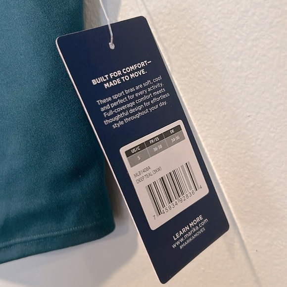 MARIKA SPORTS BRA SIZE SMALL - Picture 4 of 9